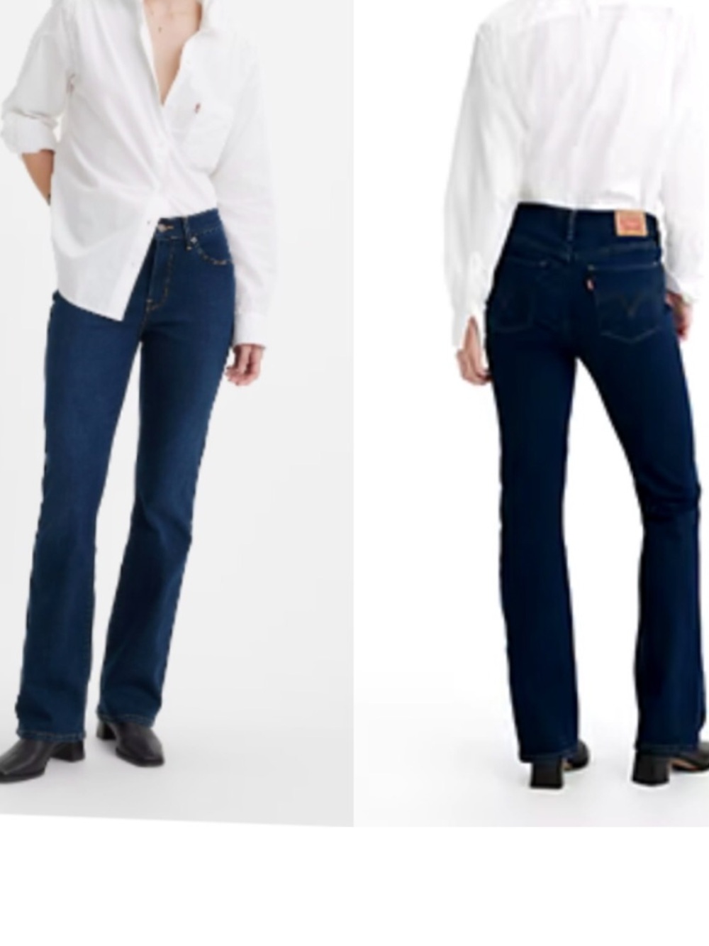 Levi's Women's Dark Wash Classic Bootcut Jeans Size 29